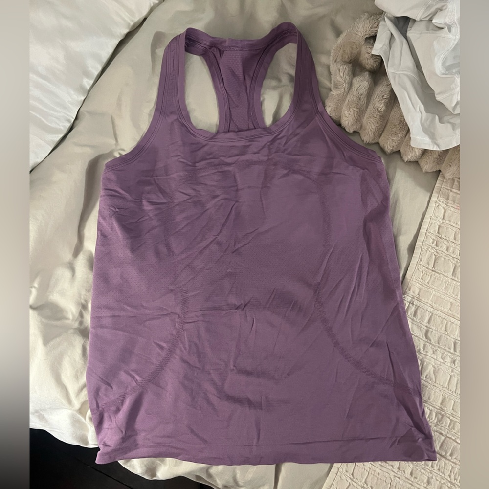 Lululemon Swiftly Tank, Wisteria Purple, size 10